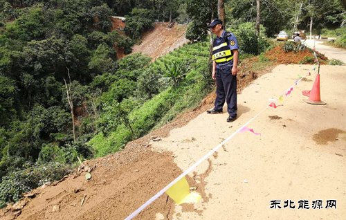 云南西双版纳路政支队全力做好防汛防台工作