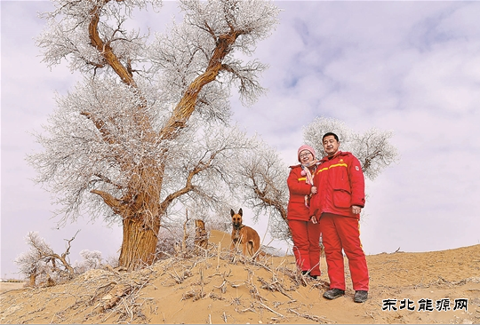 “我来沙漠陪你过春节”