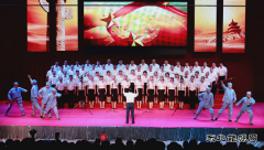 兴凯湖电业局：组织参加农管局“再唱红歌献给党”大合唱活动