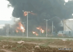 山西清徐一化工厂粗苯罐发生爆炸(图)