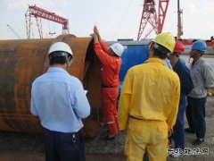 曹妃甸百万：循环水管制作工艺现场评比