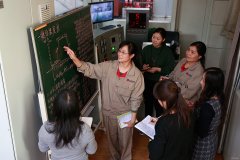 古城煤矿：“女职工岗位小课堂”沉潜充电