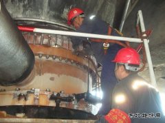 抚顺石化石油二厂B炉抢修工作圆满完成