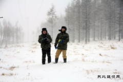 兴凯湖电业局：检修公司对全局66kv输电线路进行冬季巡视