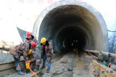 中铁建大桥局四平中部供水项目冬季施工全面展开