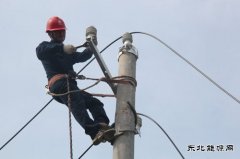 太康县供电公司：春光里    施工忙