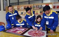 剪纸廉洁文化进工地