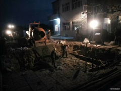 云山变电所增容改造工程挑灯夜战抢工期