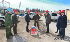 兴凯湖电业局：工会主席唐文德慰问春检一线工作人员