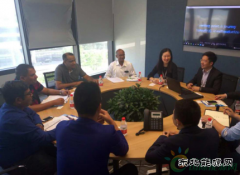 印度知名光伏企业高管代表团赴南京天创电子参观交流