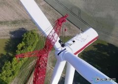 Senvion首台3.4M-140样机完成安装