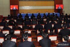 安徽楚源公司各单位认真组织收看十九大开幕会