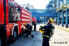 吉林石化进行防火宣传