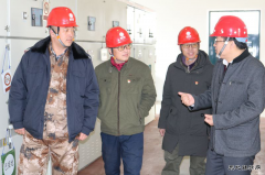 兴凯湖电业局：陈殿军局长深入兴凯湖供电旭升变现场指导春检