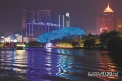 沈阳浑河之夜多璀璨