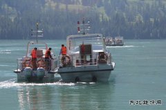 布尔津地方海事局组织辖区水运企业开展水上交通安全应急演练