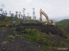 金佳矿矸石山综合治理工程正式启动