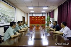 佳木斯供电公司：“八一”慰问官兵 畅叙鱼水情深