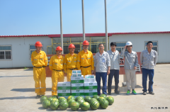 中国能建安徽电建一公司夏日送清凉 服务到一线