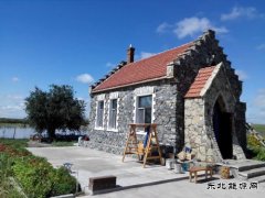 漂亮的石瓦房（摄影作品）