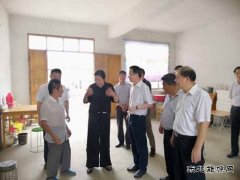 安徽省环保厅徐厅长深入鹤庵村走访慰问贫困户暖人心