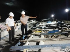 中铁二十一局：四公司工会主席李奇现场慰问昌赣客专夜班职工