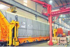 中车齐车集团104辆煤炭漏斗车交付澳大利亚