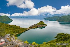 高原明珠泸沽湖（摄影作品）