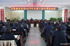 国网黑龙江兴凯湖电业局：举办2018年各级干部冬季培训班