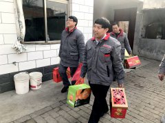 图片新闻：潞安焦化新春慰问退伍军人