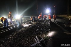 中铁二十一局：110分钟顺利完成兴泉铁路兴国站首次封锁站改施工