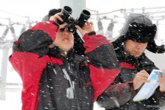 新完美体育通辽公司：雪中“特巡”查隐患保发电