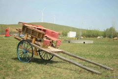 草原之舟勒勒车（摄影作品）