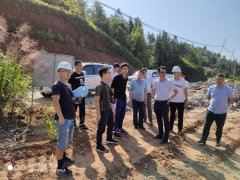 东南沿海铁路福建公司：副总经理杨焕检查兴泉铁路XQXN-4标工地