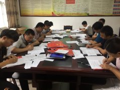 月亮田矿南三采区:以考促学致用  提高政治站位