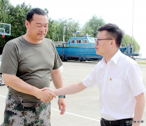 兴凯湖电业公司开展“八一”慰问活动