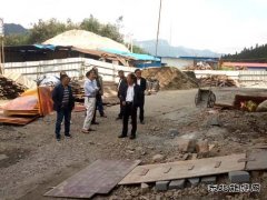 股份公司党委书记、董事长易国晶到金佳矿调研