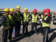 内蒙古南露天煤矿剥离运行部输岩A班开展物体打击应急演练