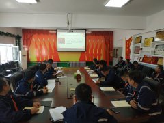 内蒙古南露天煤矿胶带运行一部开展1+1+N工程“党员责任区”活动