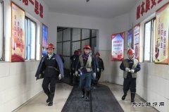 黔西县安监局督查组到高山煤矿检查指导工作