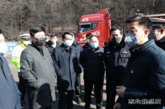 蒲白建庄矿业公司领导班子进现场，确保销售畅通