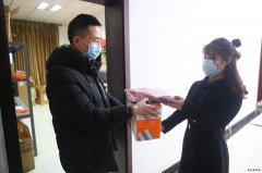 抗“疫”进行时，蒲白建庄矿业公司党委暖心慰问一线