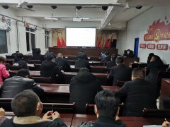 黔金煤业组织开展“学理念、固机制、抓落实、保安全”培训