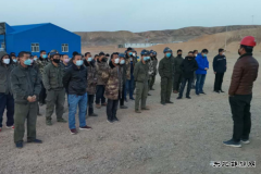 中煤三建二十九处砂墩子项目部召开复工复产动员会