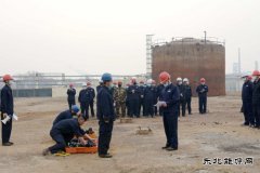 航锦科技开展氯乙烯泄漏事故应急救援演练