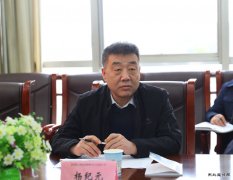 蒲白矿业公司副总经理杨纪元到建庄矿业公司调研指导煤炭销售工作