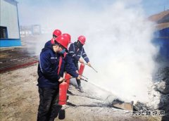 北露天煤矿排水与工程部开展消防演练