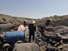 中煤三建二十九处麻地梁项目部机关后勤开展义务劳动