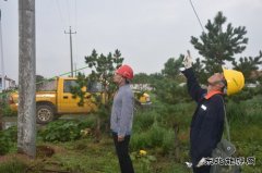 凉城供电分局筑牢汛期安全“堤坝”