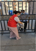 北屯执法大队志愿者用汗水筑起疫情防控坚实防线